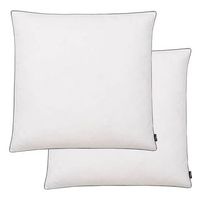 almohadas 2 uds relleno plumonplumas 80x80 cm blanco vidaxl