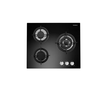 Placa cristal gas corberó cpcgy2303n 3 zonas 60cm negro