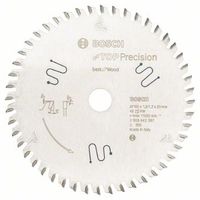 bosch professional 2608642387 - disco de sierra circular csb top precision multimat 165x20x56d