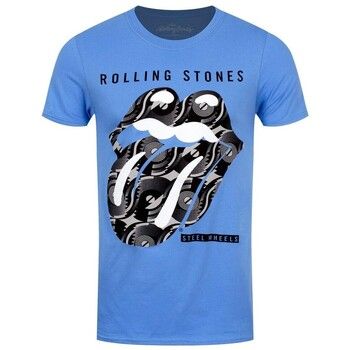 The Rolling Stones Camiseta Steel Wheels para hombre