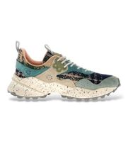 flower mountain para mujer 2017822 zapatillas kotetsu multicolor 37 plano nobuck cordones casual turquesa