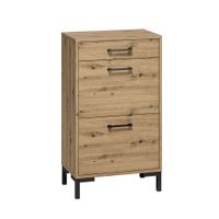 mueble para zapatos 2 puertas melamina madera