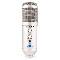microfono vonyx cms320t usb cardioide con filtro antipop y soporte ajustable