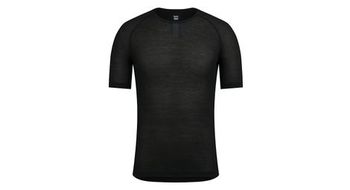P camiseta  p interior de manga corta rapha merino lightweight black para hombre