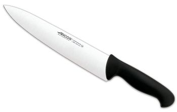 Cuchillo cocinero de acero inoxidable nitrum de 250 mm mango negro
