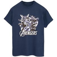 marvel camiseta bi53277 para mujer