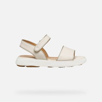 GEOX Nebula 2.0 C S Mujer Blanco Lechoso/dorado Claro