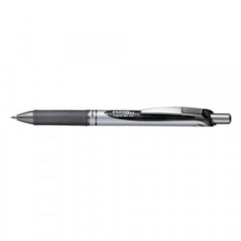 Pentel Energel XM Retractable Needlepoint 0.7mm Black PK12