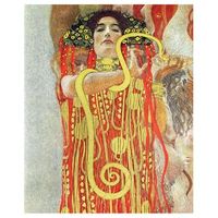 legendarte - cuadro lienzo impresion digital - hygeia - gustav klimt - decoracion pared cm 50x60