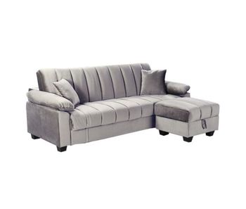 Sofa cama con puff yadhi 210cm