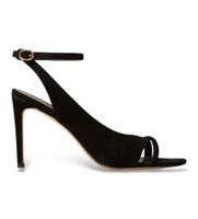 twinset para mujer 262tgt192 sandalias de ante negro 40 5 a 8cm hebilla casual