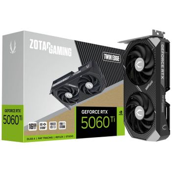 ZOTAC GAMING GeForce RTX 5060 Ti Twin Edge 16GB GDDR7 Reflex 2 RTX AI DLSS4