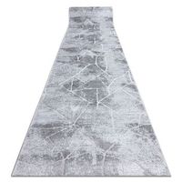 alfombra de pasillo structural mefe 2783 marmol dos niveles de vello 60x480 cm