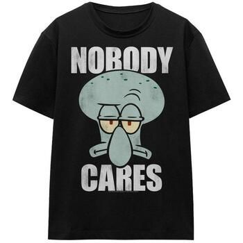 Spongebob Squarepants Tops y Camisetas Nobody Cares Meme para mujer