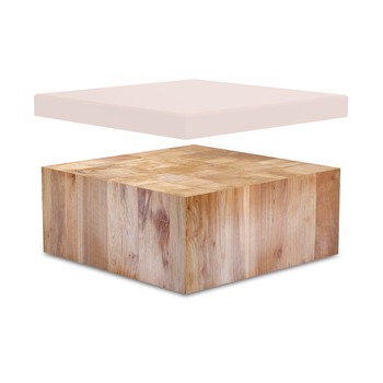 Repuesto De Maza Madera De Abedul 1000x500x200 Mm.