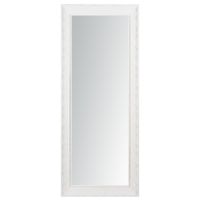 espejo rectangular de madera de paulonia blanca