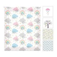 estor enrollable translucido con estampado - estor tamano 130x180 - estor modelo rainbow  blindecor