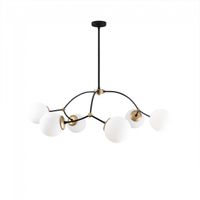 lampara de techo mosoma 6 luces