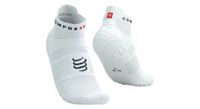 calcetines compressport pro racing v4 0 run low blancos