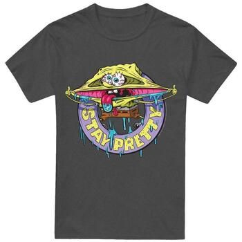 Spongebob Squarepants Camiseta Stay Pretty para hombre