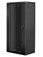 armario lanberg mural rack 19 27u600x450 flat pack v2 negro
