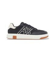ax armani exchange para hombre xm002687af22775mz752 zapatillas sportive marino 445 tela 3 a 5cm cordones casual