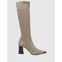 miss elastic botines bota emy 078133 taupe para mujer
