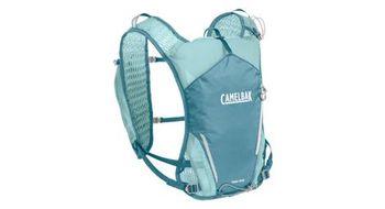 Chaleco de hidratacion camelbak trail run mujer azul