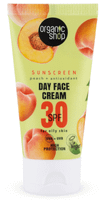 organic shop crema facial dia spf30 melocoton  antioxidantes 50 ml
