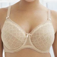 elegance underwired full cup lace bra