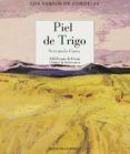 piel de trigo xxi premio de poesia ciudad de salamanca