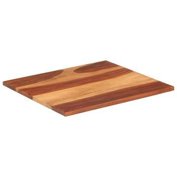Tablero De Mesa | Superficie De Mesa | Tablero De Escritorio Madera Maciza De Acacia 25-27 Mm 70x80 Cm