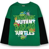 teenage mutant ninja turtles camiseta manga larga ns7634 para nino