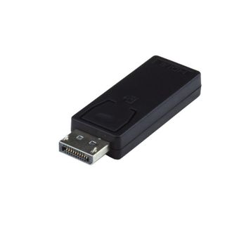Adaptador MCL DisplayPort a HDMI Negro