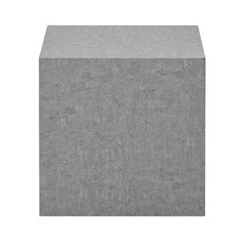 Mesa De Centro De Mármol Amiri M - 50 X 50 Cm Gris