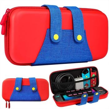 Funda de viaje para Switch 2 Bolsa de almacenamiento resistente y a prueba de agua con diseño de carcasa dura para porta