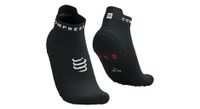 compressport pro racing socks v4 0 run low negro blanco