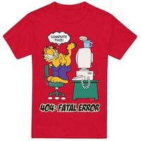 garfield camiseta compute this para hombre