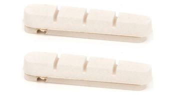 Cartucho de pastillas de freno elvedes 55mm para shimano blanco
