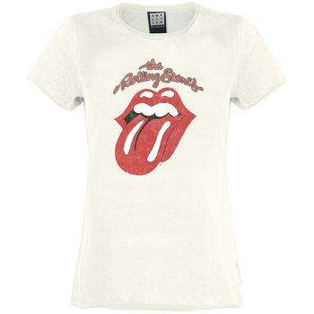 Amplified Clothing Camiseta manga larga Vintage Tongue para mujer