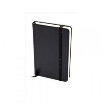Silvine Executive Softfeel Notebook A5 Black