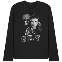 elvis presley camiseta manga larga the king rides again para mujer