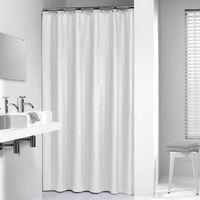 cortina de ducha madeira 240 cm blanca 238501510 sealskin