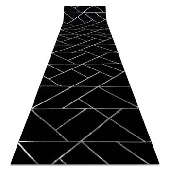 Alfombra De Pasillo Emerald Exclusivo 7543 Glamour, Elegante Geométri 120x660 Cm