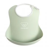 babero babybjorn color verde pastel tamano babero individual