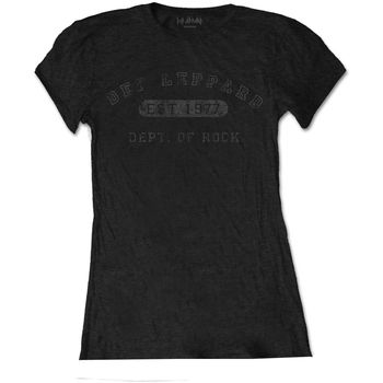 Def Leppard Tops y Camisetas RO6681 para mujer