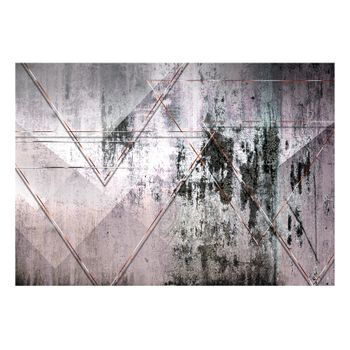 Papel Pintado 3d - Geometric Wall (250x175 Cm)