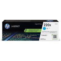 cartucho de toner original alto rendimiento hp 220x cian