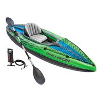kayak challenguer k1 con remos de aluminio y bomba