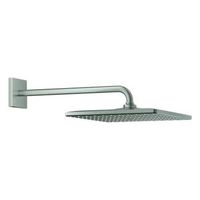 ducha mural grohe rainshower mono 310 cube con brazo 422 mm 1 chorro supersteel infinity finish 26564dc0